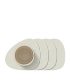 LIND DNA Nupo Curve coasters set of 4, UK version