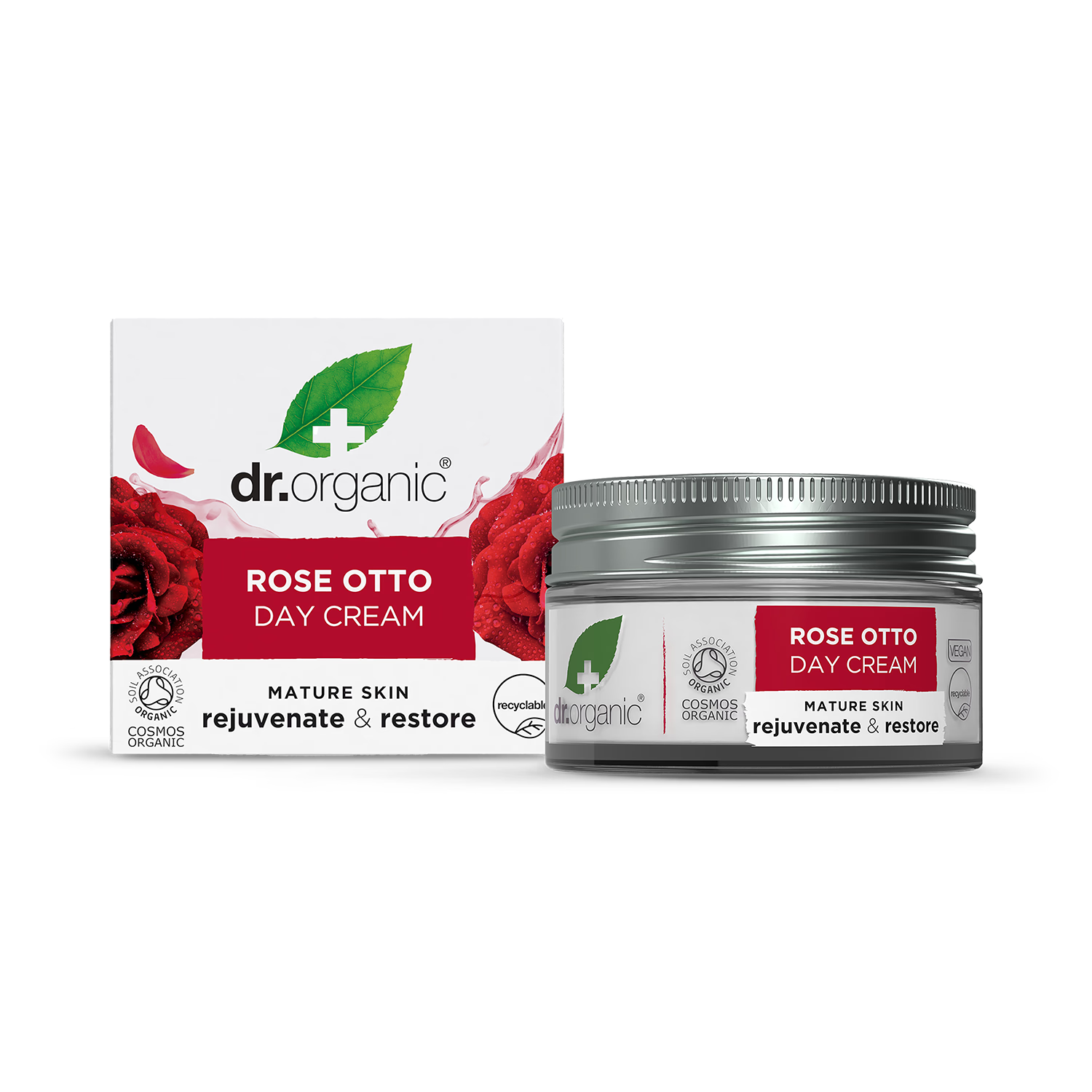 Dr Organic Rose Otto Day Cream 50ml - British product