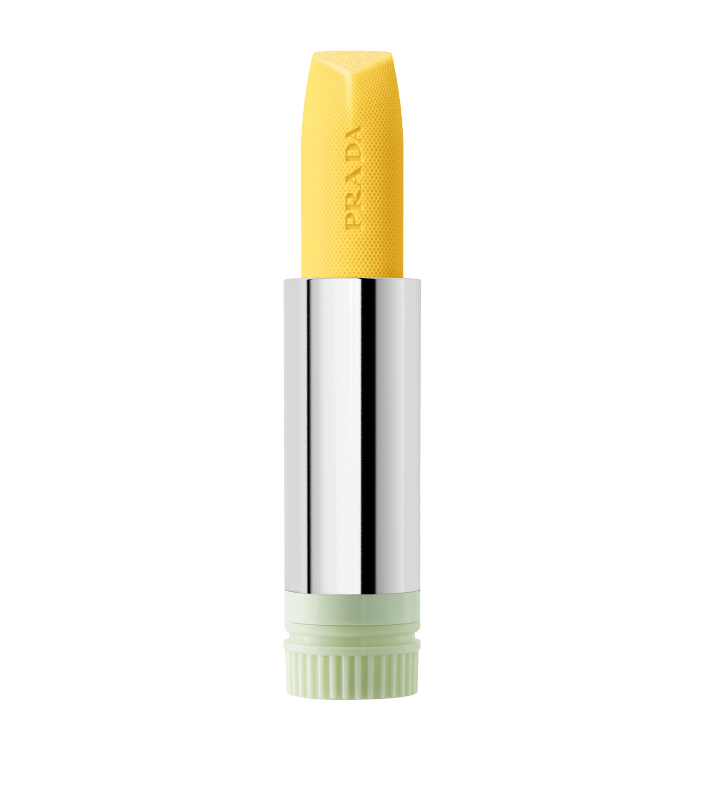 Prada Beauty banana lip balm refill, imported from the UK