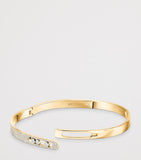 Messika Move Noa yellow gold diamond pavé bracelet 0.90ct (British brand)