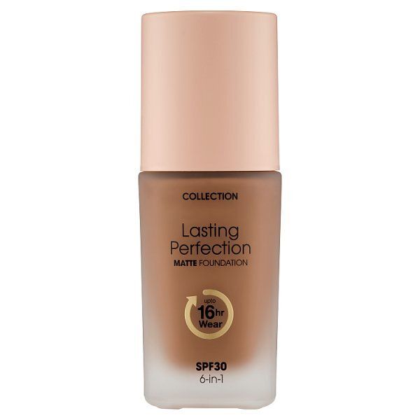 Collection Lasting Perfection Foundation Rose Porcelain 27ML GOODS Superdrug Dark Mocha 18  