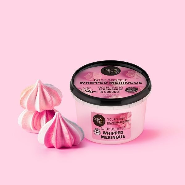 Organic Shop Whipped Meringue body souffle 250ml (British brand)