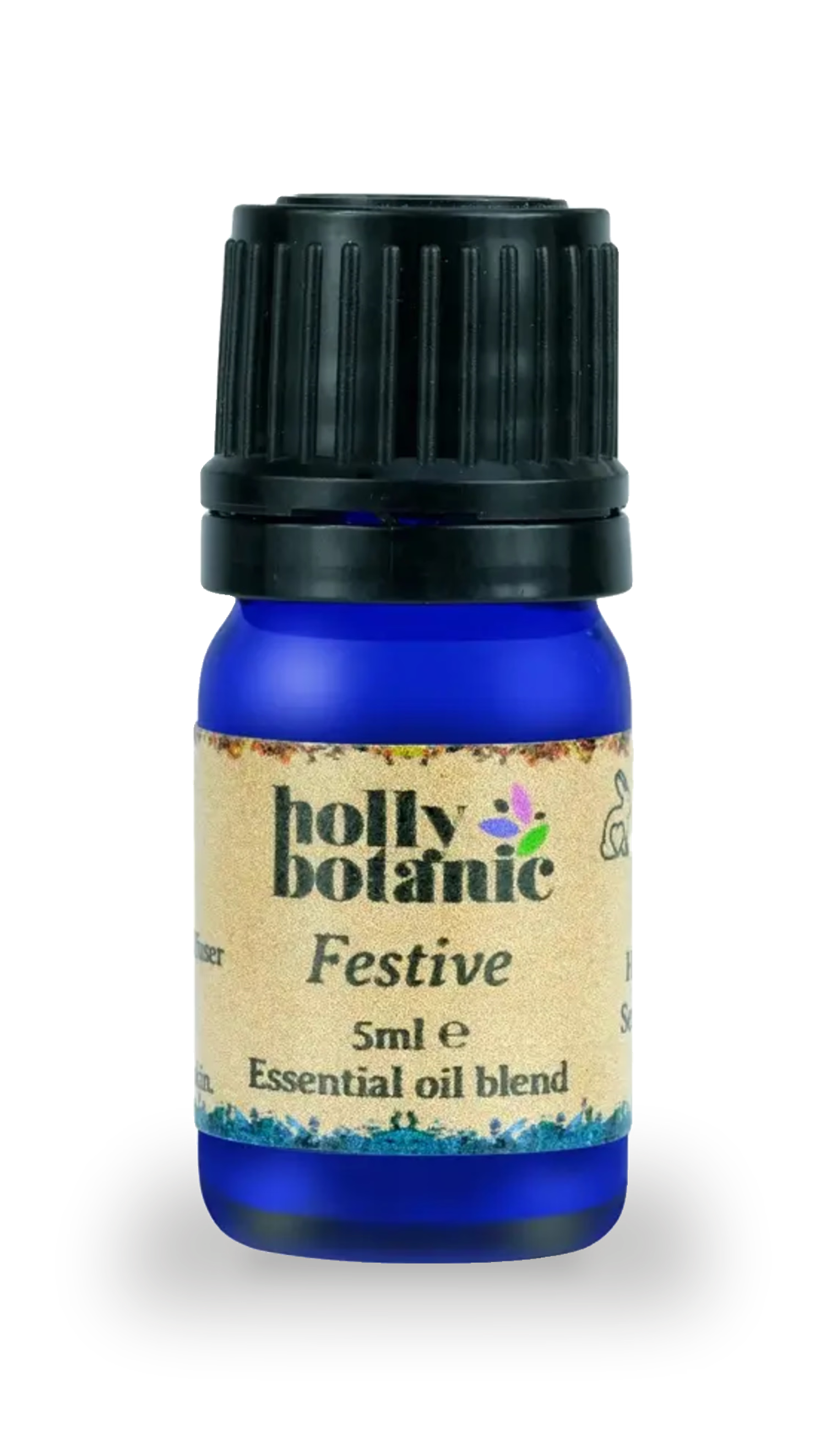 Holly Botanic festive essential oil blend 5ml (British brand)