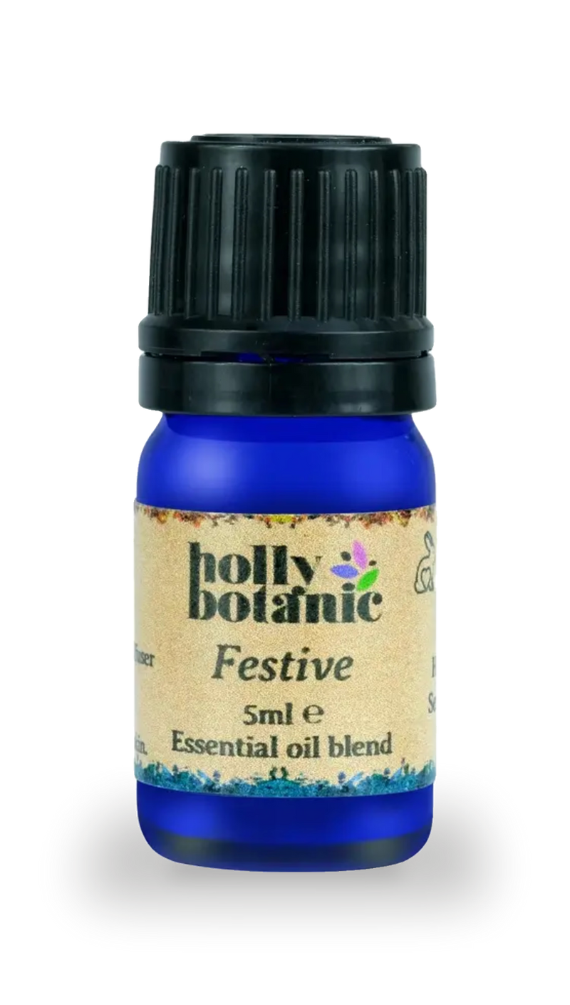 Holly Botanic festive essential oil blend 5ml (British brand)