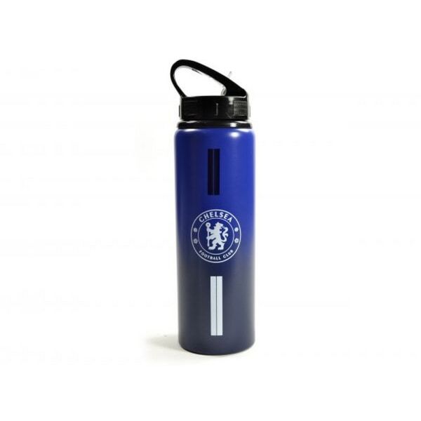 Chelsea FC Fade Aluminium Water Bottle GOODS Superdrug   