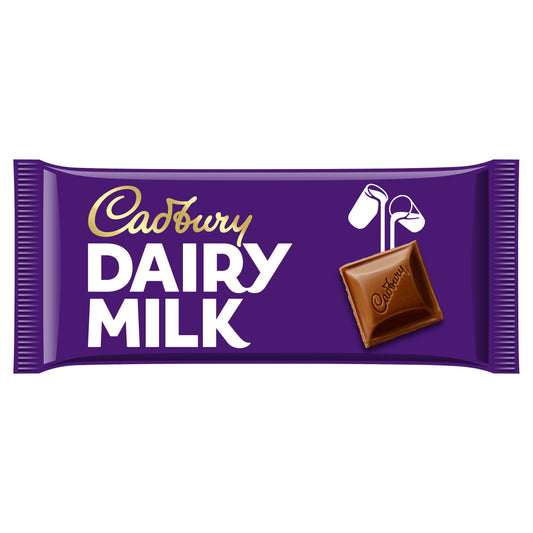 Cadbury Dairy Milk Chocolate Bar 180g Block chocolate bars Sainsburys   