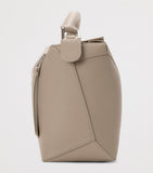 LOEWE medium Puzzle Edge top-handle leather handbag - British product