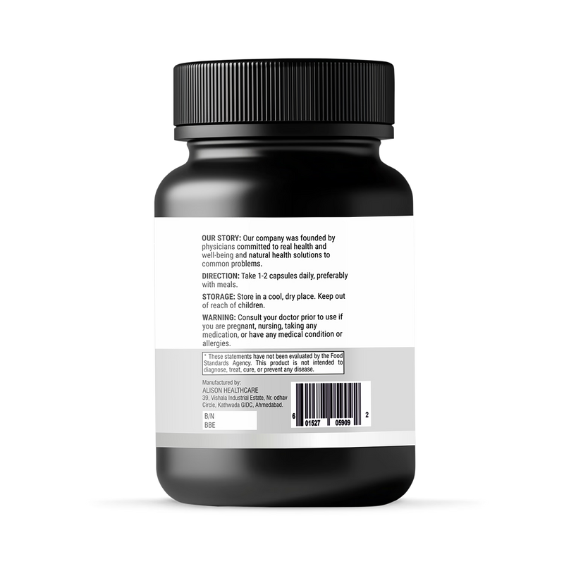 Bone health support supplement 60 capsules, UK version
