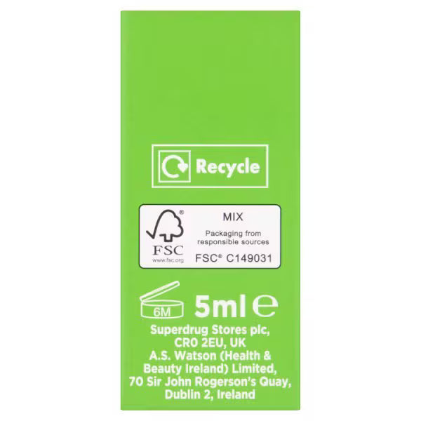 Superdrug Tea Tree Essential Oil Anti-blemish 5ml (British brand)