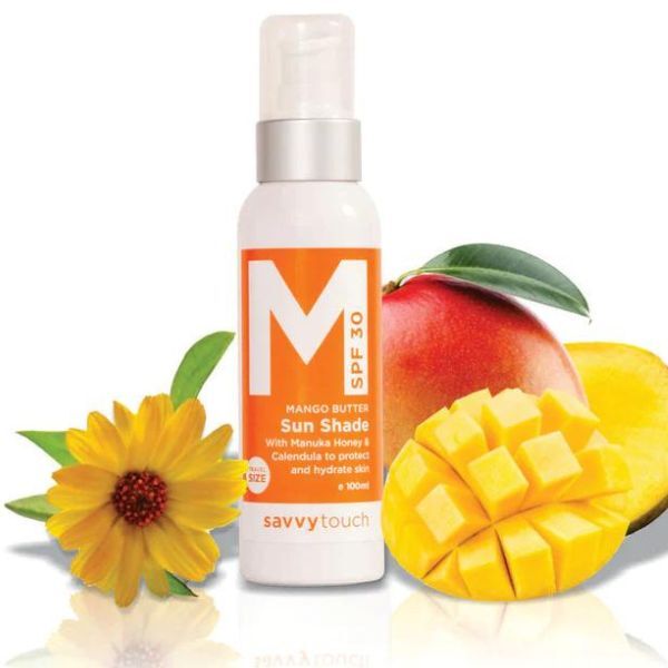 Savvy Touch Natural Sunscreen with Mango Butter SPF 30 100ml GOODS Superdrug   