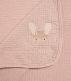 Donsje Muslin Embroidered Ploekie Baby Blanket - British product