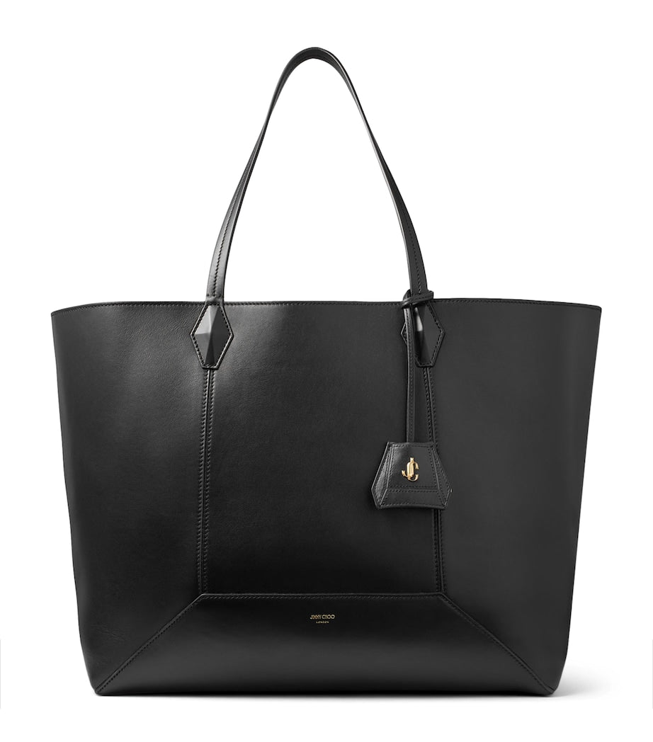 Jimmy Choo Diamond herringbone tote bag calf leather (British brand)
