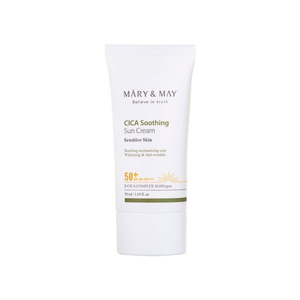 Mary & May CICA Soothing Sun Cream SPF50+ PA++++ 50ml