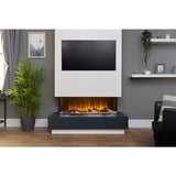 Adam Sahara 42 inch electric wall fire (British brand)
