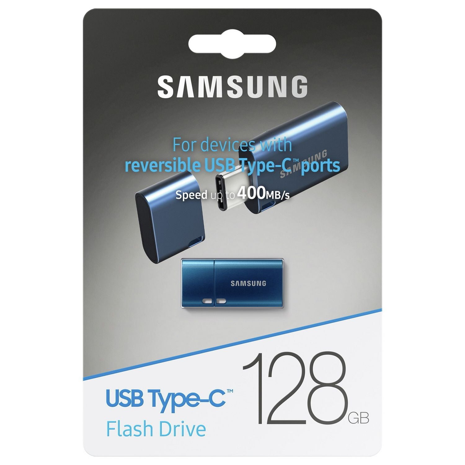 Samsung 128GB flash drive USB-C blue, UK version