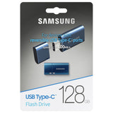 Samsung 128GB flash drive USB-C blue, UK version