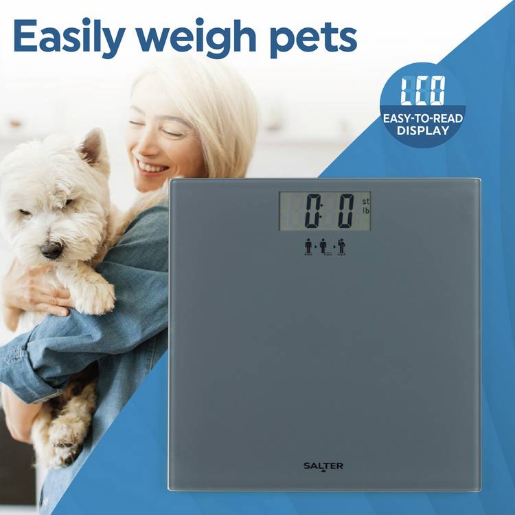 Salter digital scale Grey - imported from the UK