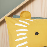 Habitat Cotton Safari Lion Yellow Bedding Set - Single