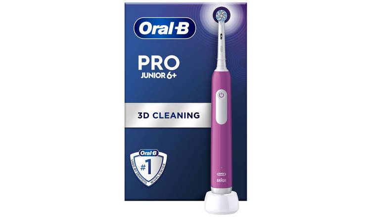 Oral-B Pro Junior Kids Electric Toothbrush - Purple GOODS Argos