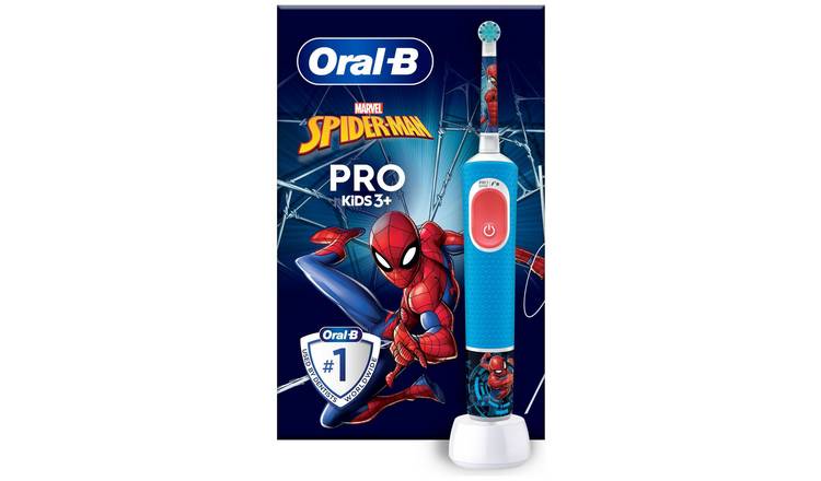 Oral-B Spiderman Kids Electric Toothbrush - Extra Soft GOODS Argos