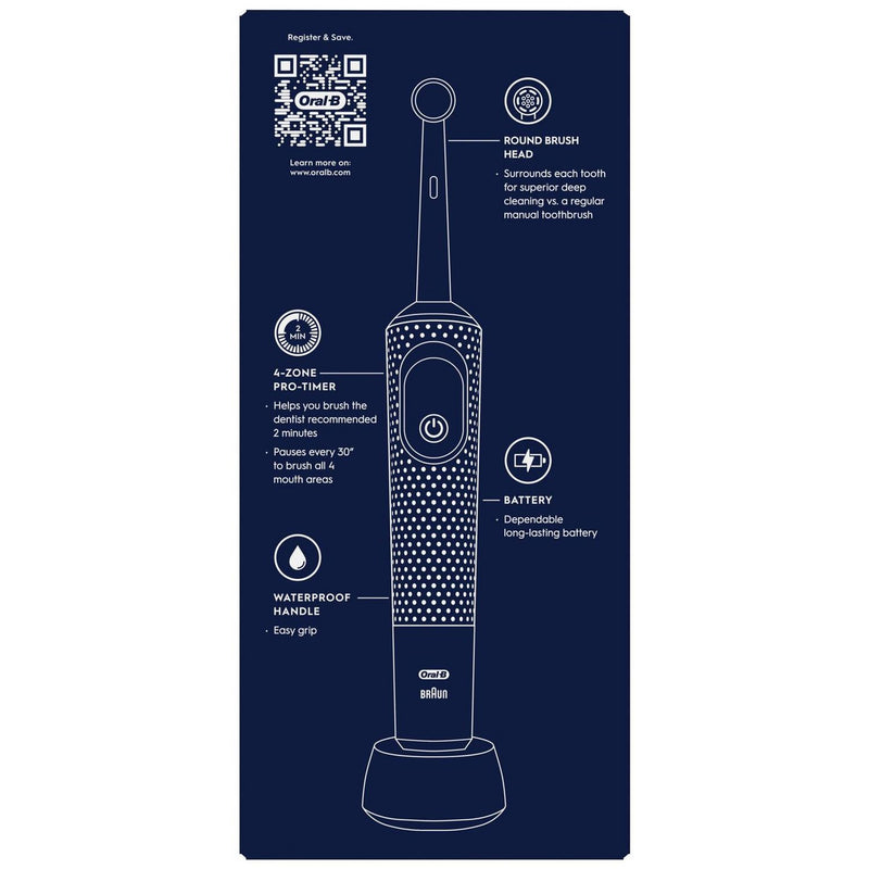 Oral-B Spider-Man kids electric toothbrush blue, UK version