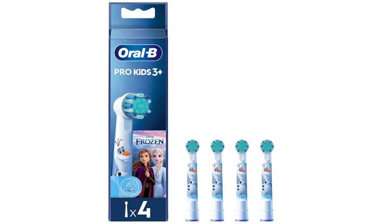 Oral-B Pro Frozen Kids Electric Toothbrush Heads - 4 Pack