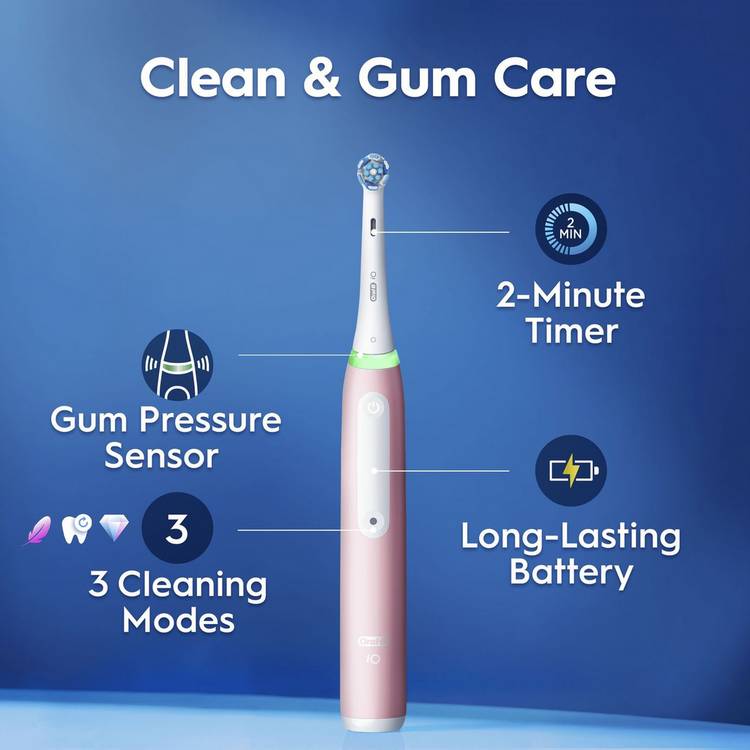 Oral-B electric toothbrush pink (British brand)