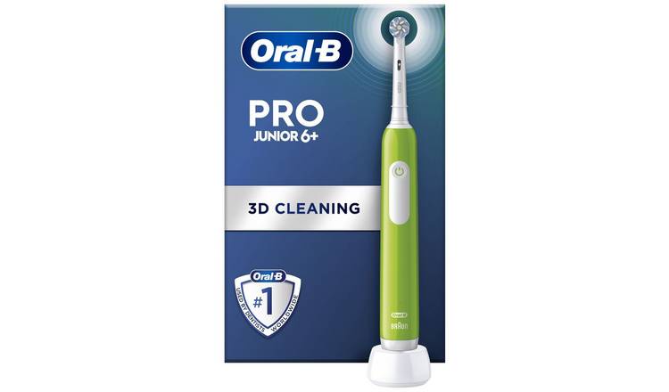 Oral-B Pro Junior Kids Electric Toothbrush - Green