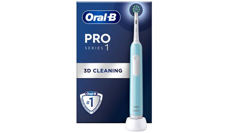 Oral-B Pro Series 1 Cross Action Electric Toothbrush - Blue GOODS Argos