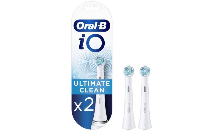 Oral-B iO White Electric Toothbrush Heads - 2 Pack GOODS Argos