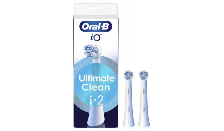Oral-B iO Ultimate Clean toothbrush heads 2 Pack, imported from the UK