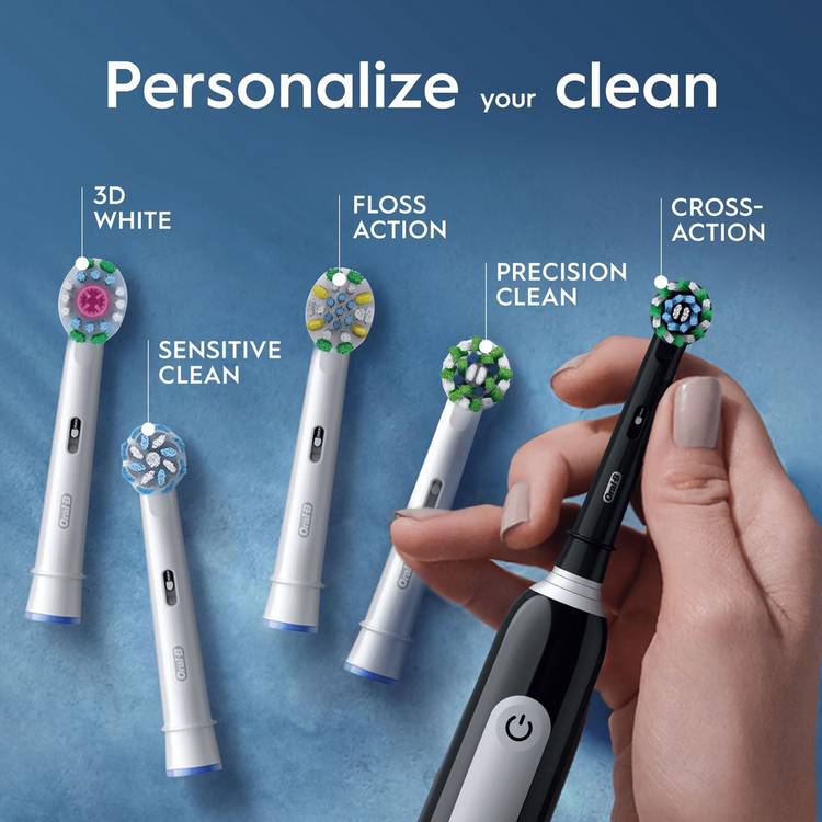Oral-B Pro 1 Electric Toothbrush Black, imported from the UK