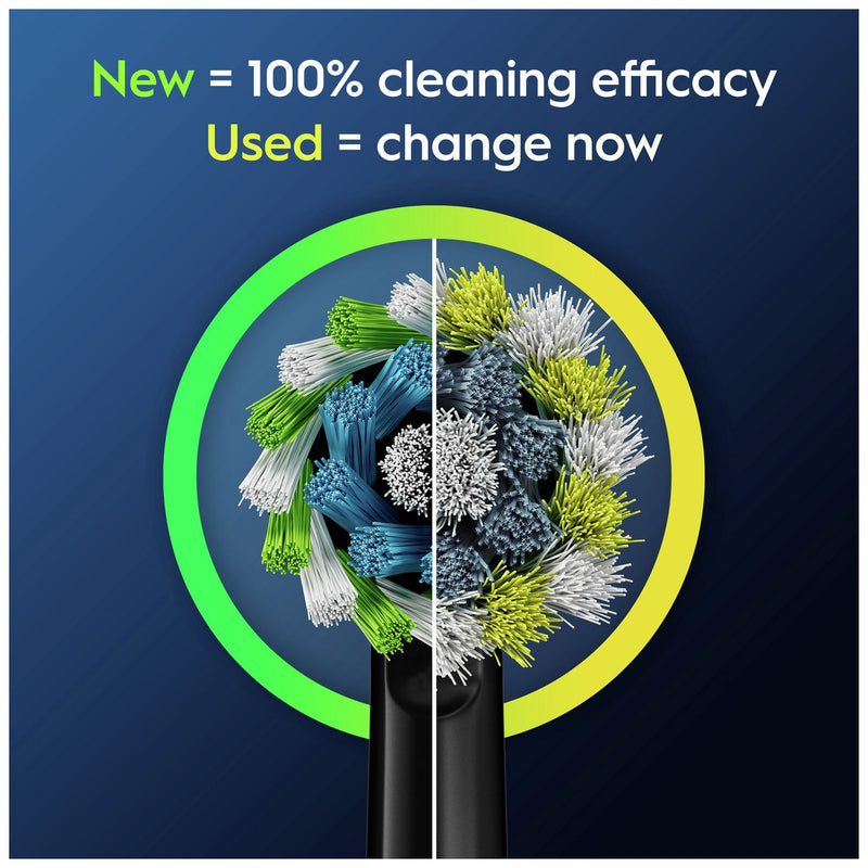 Oral-B Pro Cross Action toothbrush heads 4 pack (British brand)
