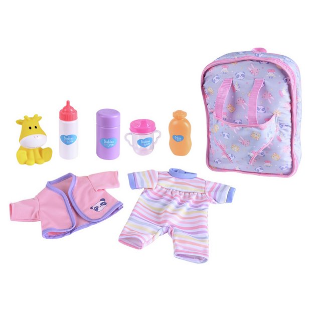 Chad Valley Babies to Love backpack carrier for 14 inch dolls - British product