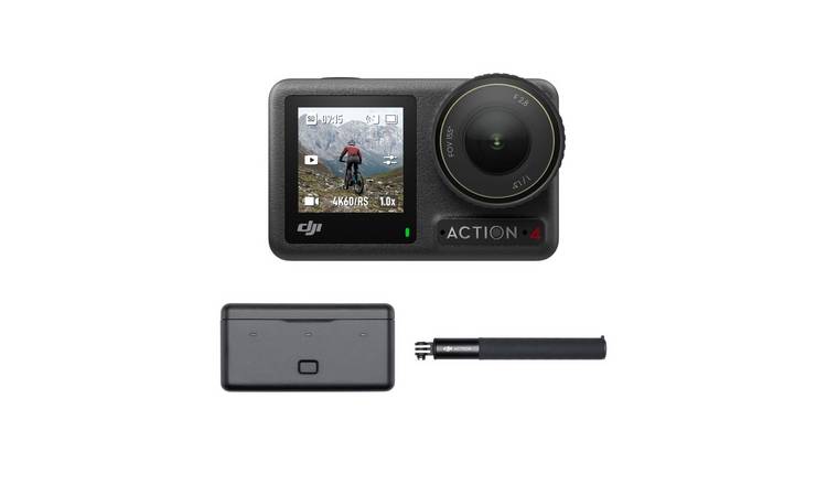 DJI Osmo Action 4 Adventure Combo action camera, UK version