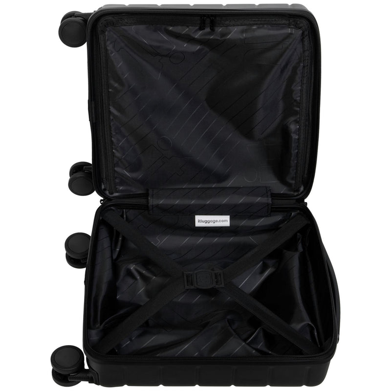 it Luggage underseat cabin suitcase black 25L - British product
