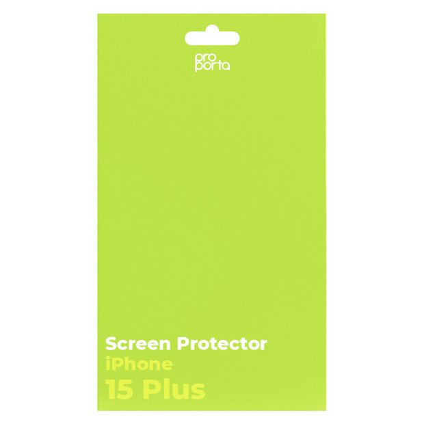 Proporta Glass Screen Protector for iPhone 15 Plus, UK version