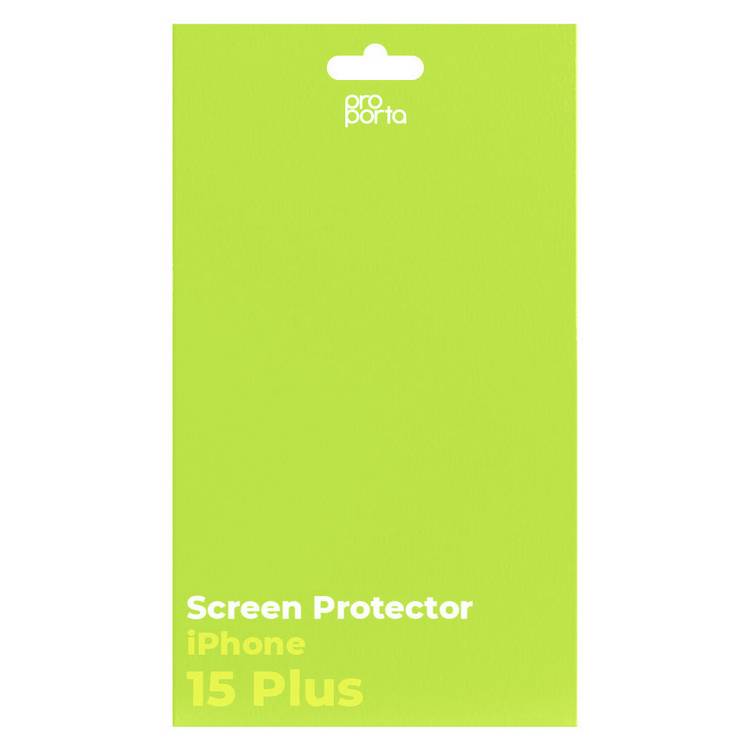 Proporta Glass Screen Protector for iPhone 15 Plus, UK version