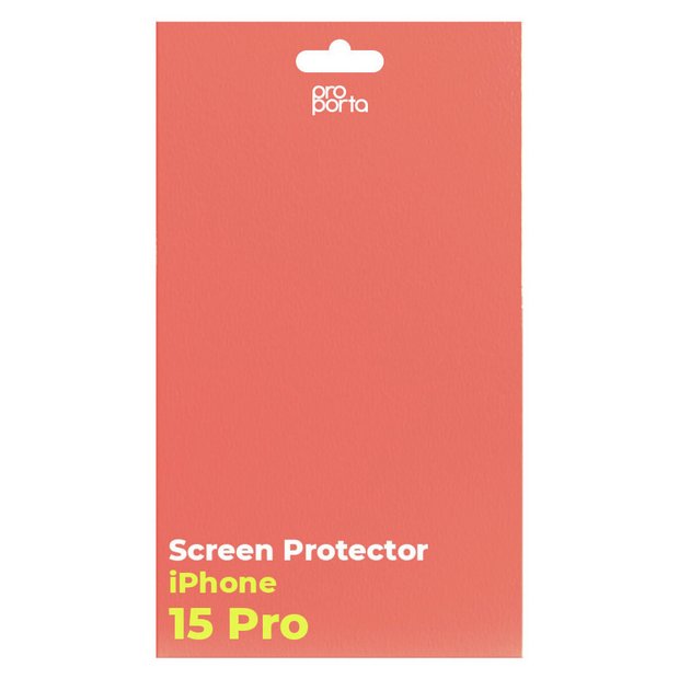 Proporta screen protector for iPhone 15 Pro - British product