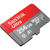 SanDisk Ultra microSD memory card 256GB, UK version