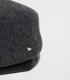 Weekend Max Mara pure wool beret with structured silhouette (British brand)