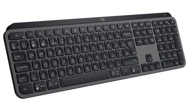 Logitech MX Keys S wireless keyboard black, imported from the UK