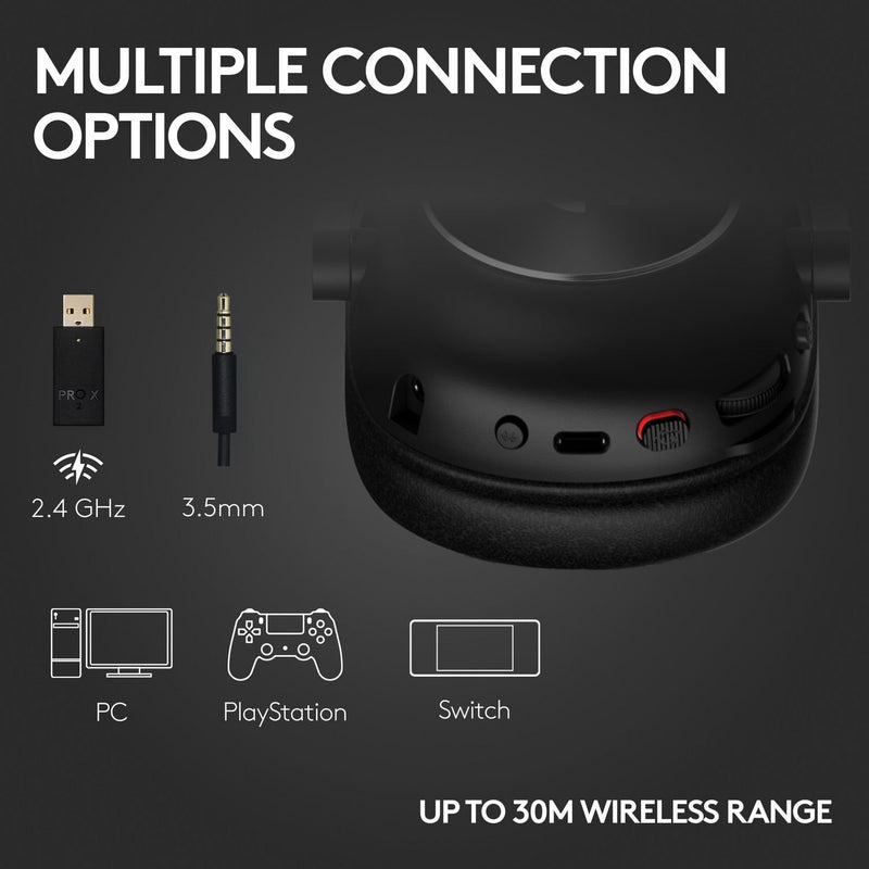 Logitech G PRO X 2 Lightspeed Wireless Gaming Headset, UK version