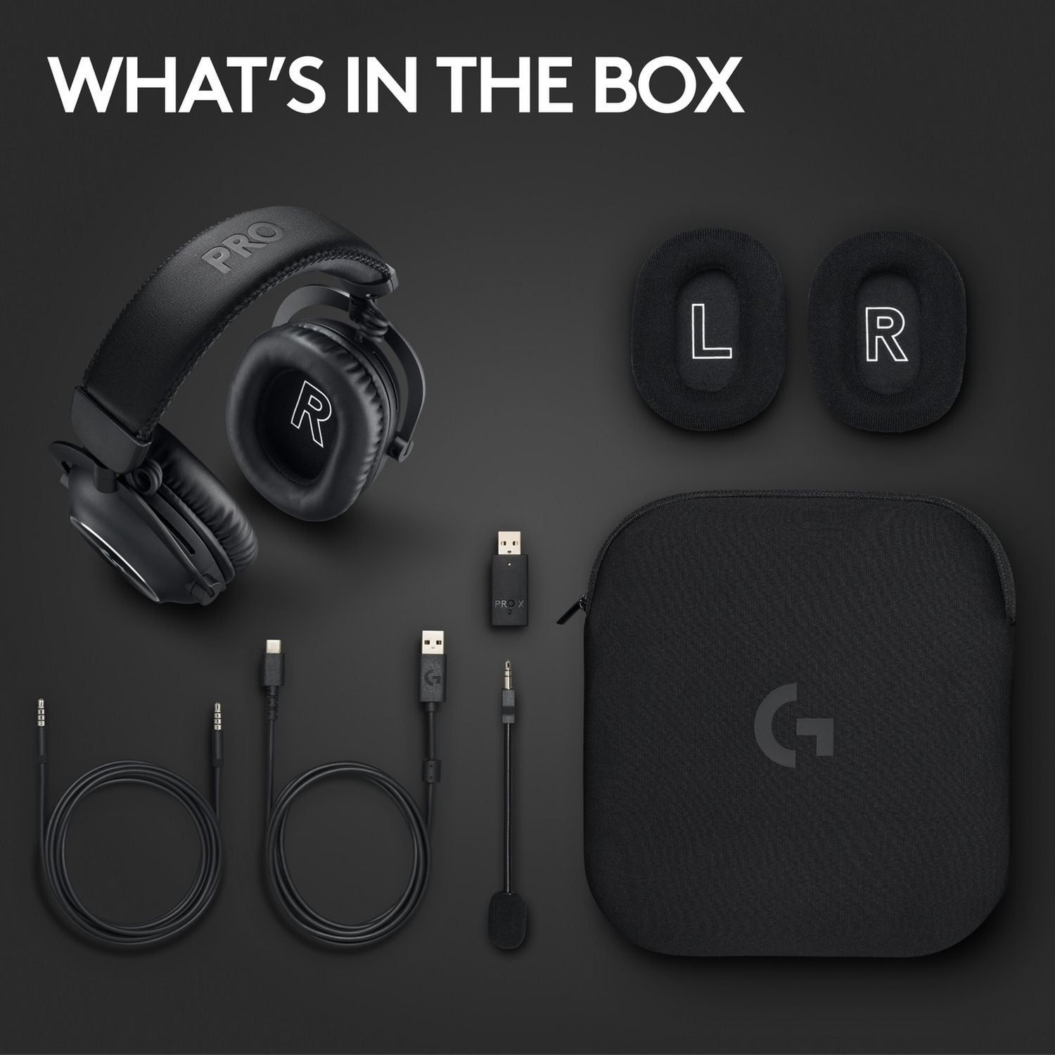 Logitech G PRO X 2 Lightspeed Wireless Gaming Headset, UK version