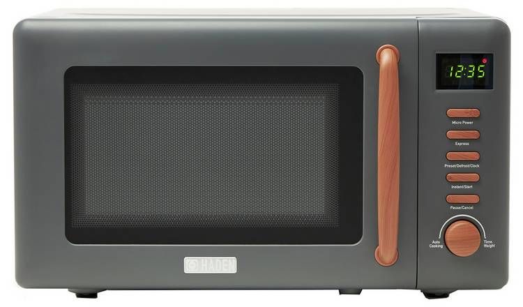 Haden Dorchester 800W Standard Microwave 201324 - Matt Grey GOODS Argos