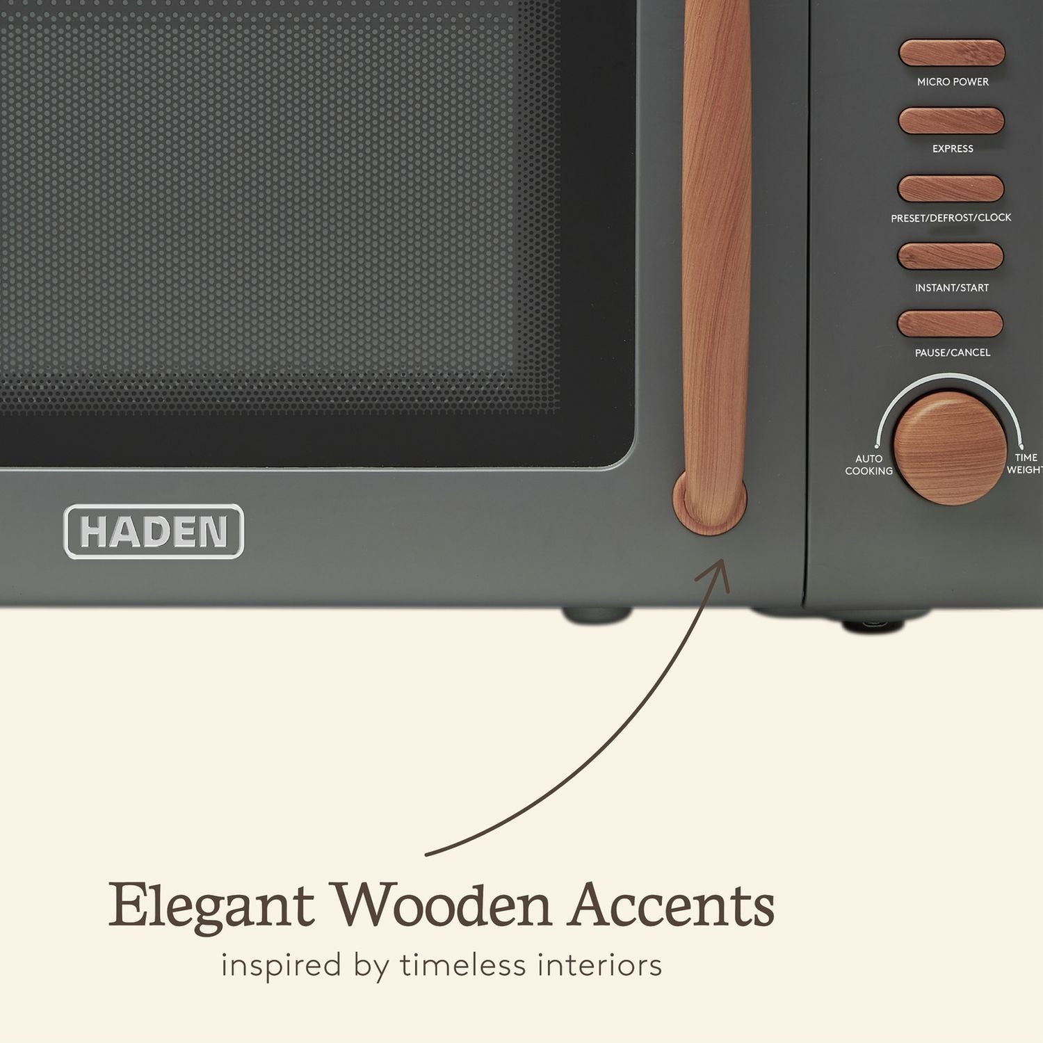 Haden Dorchester microwave 800W 20L, imported from the UK