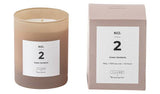 ILLUME Bloomingville Green Gardenia candle in matte glass, imported from the UK