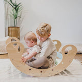 Our Little World wooden sensory rocker and play gym - British product