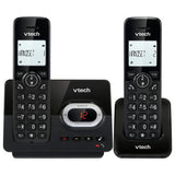 VTech cordless telephone twin handset answer machine - British product
