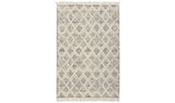 Habitat cream and blue flatweave rug 80x150cm - British product